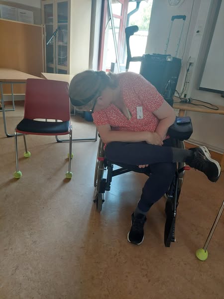 Bild från yogapass på Furuboda